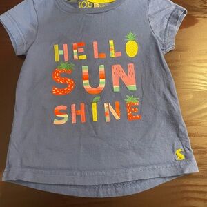 Kids Blue Graphic T-Shirt